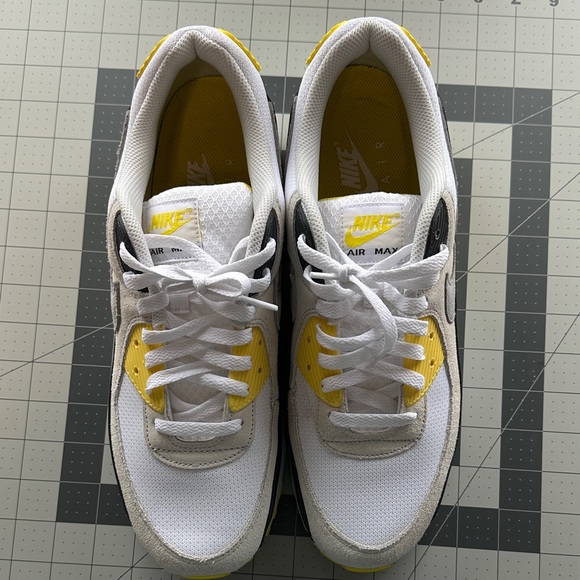 Nike Air Max Sneakers - White, Black, Yellow - Picture 5 of 14